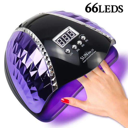 Nail Lamp UV 66LED – High-Power Fast Curing Gel Nail Dryer