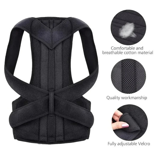 Kids’ Posture Corrector – Breathable Shoulder & Waist Support for Boys and Girls