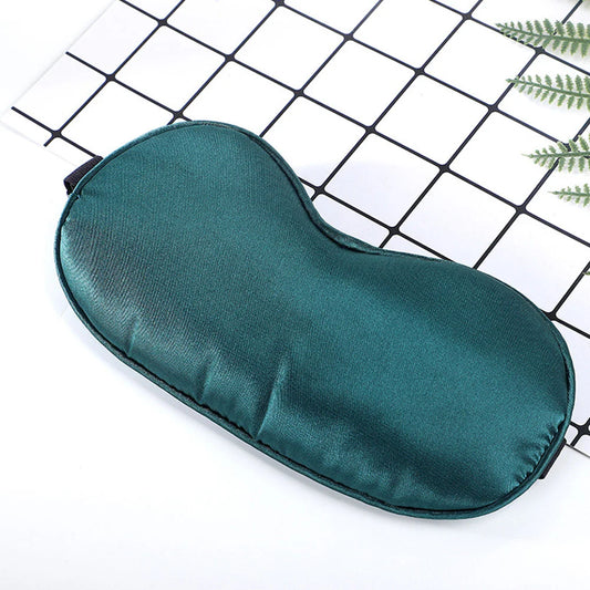2Pcs Moxa Silk Electric Heating Eye Mask – USB Warm Compress Sleep Blindfold with Carbon Fiber Heating